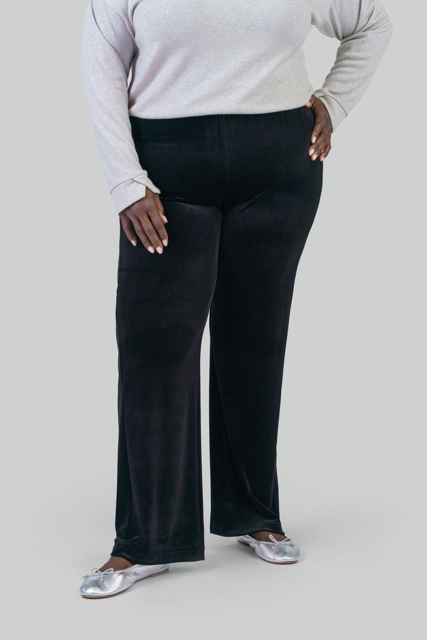 VELVET PANT plus-size - AMOUR781