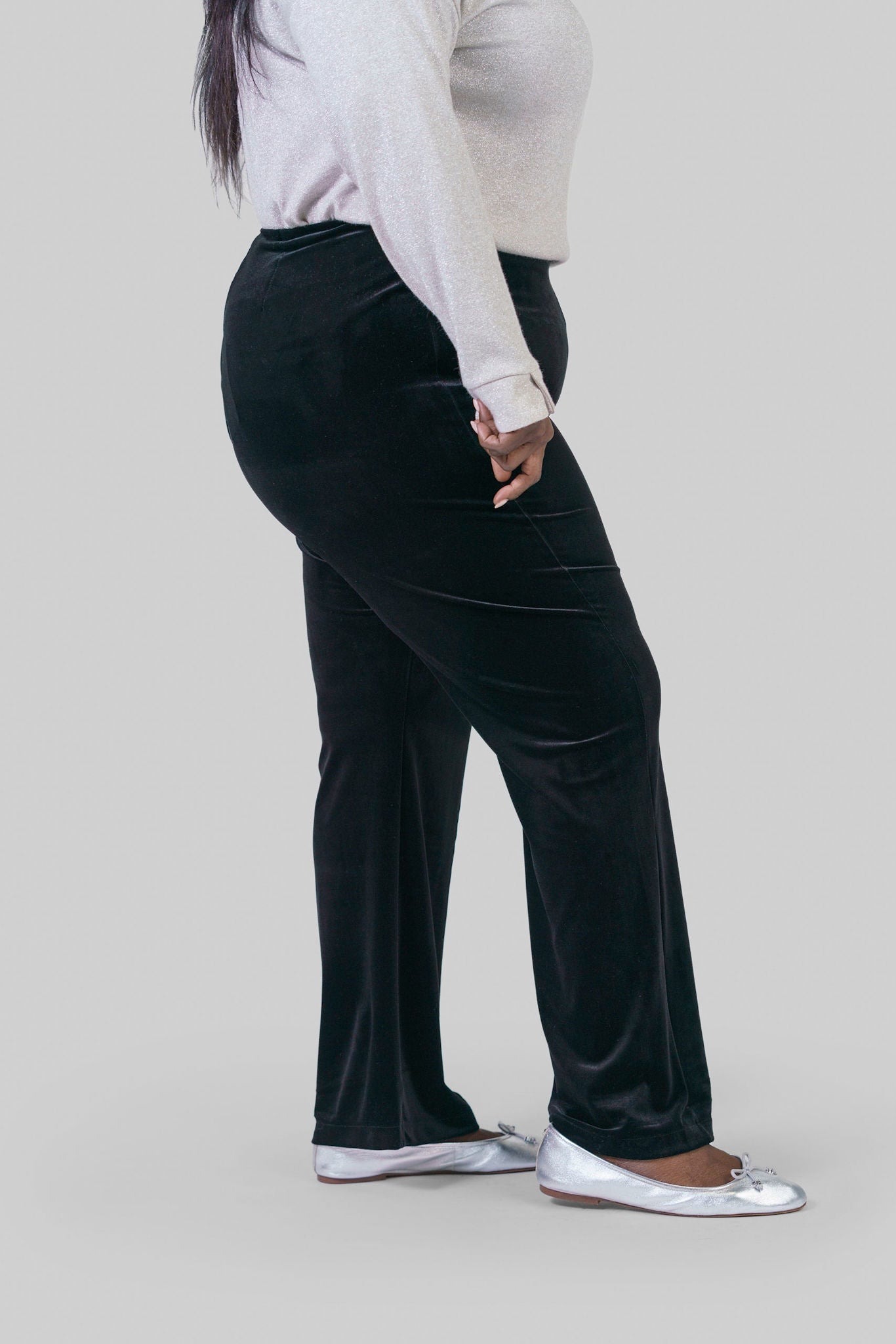VELVET PANT plus-size - AMOUR781