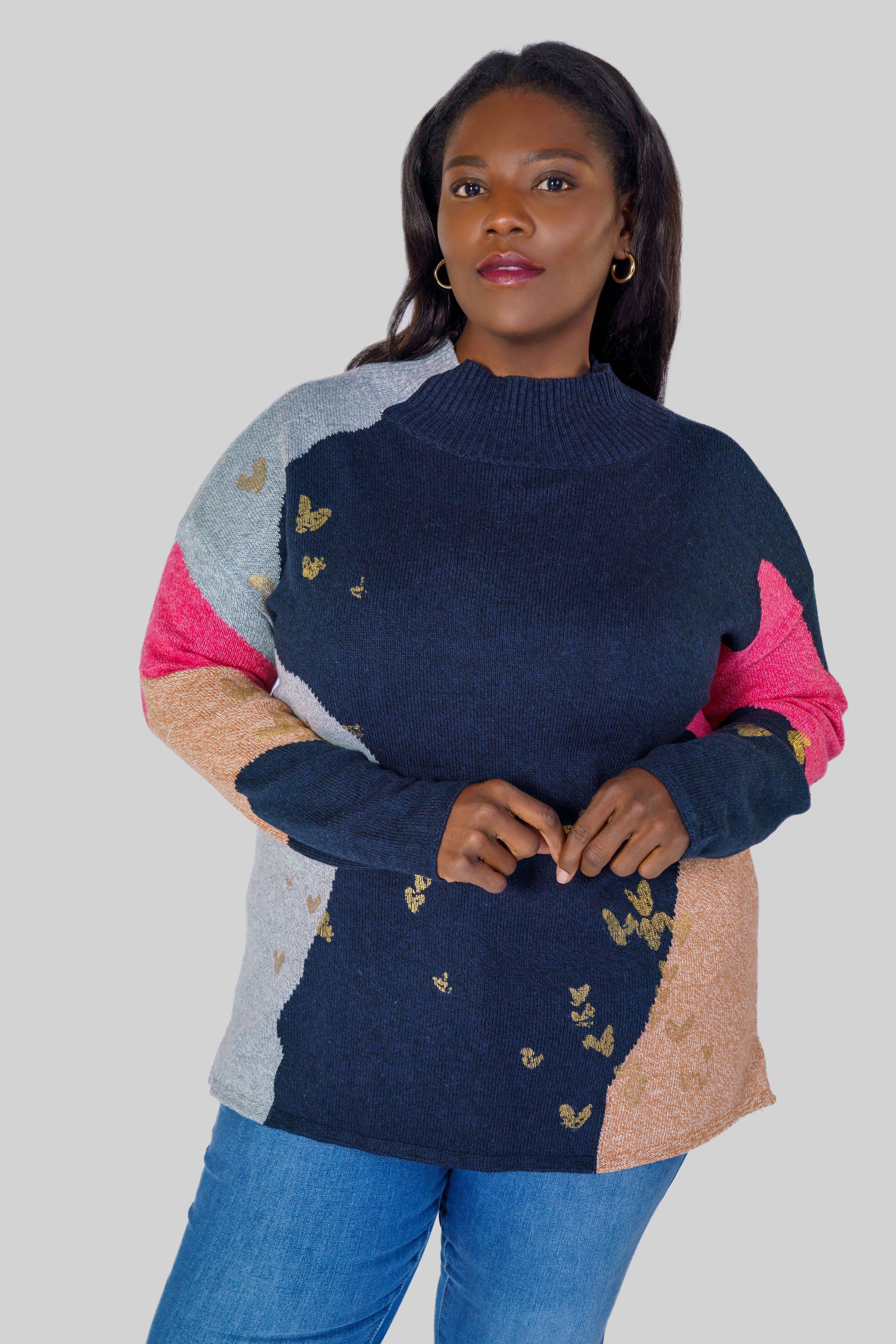 GLOWING EMBERS SWEATER plus-size - AMOUR781