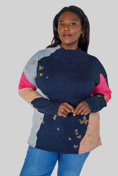 GLOWING EMBERS SWEATER plus-size - AMOUR781