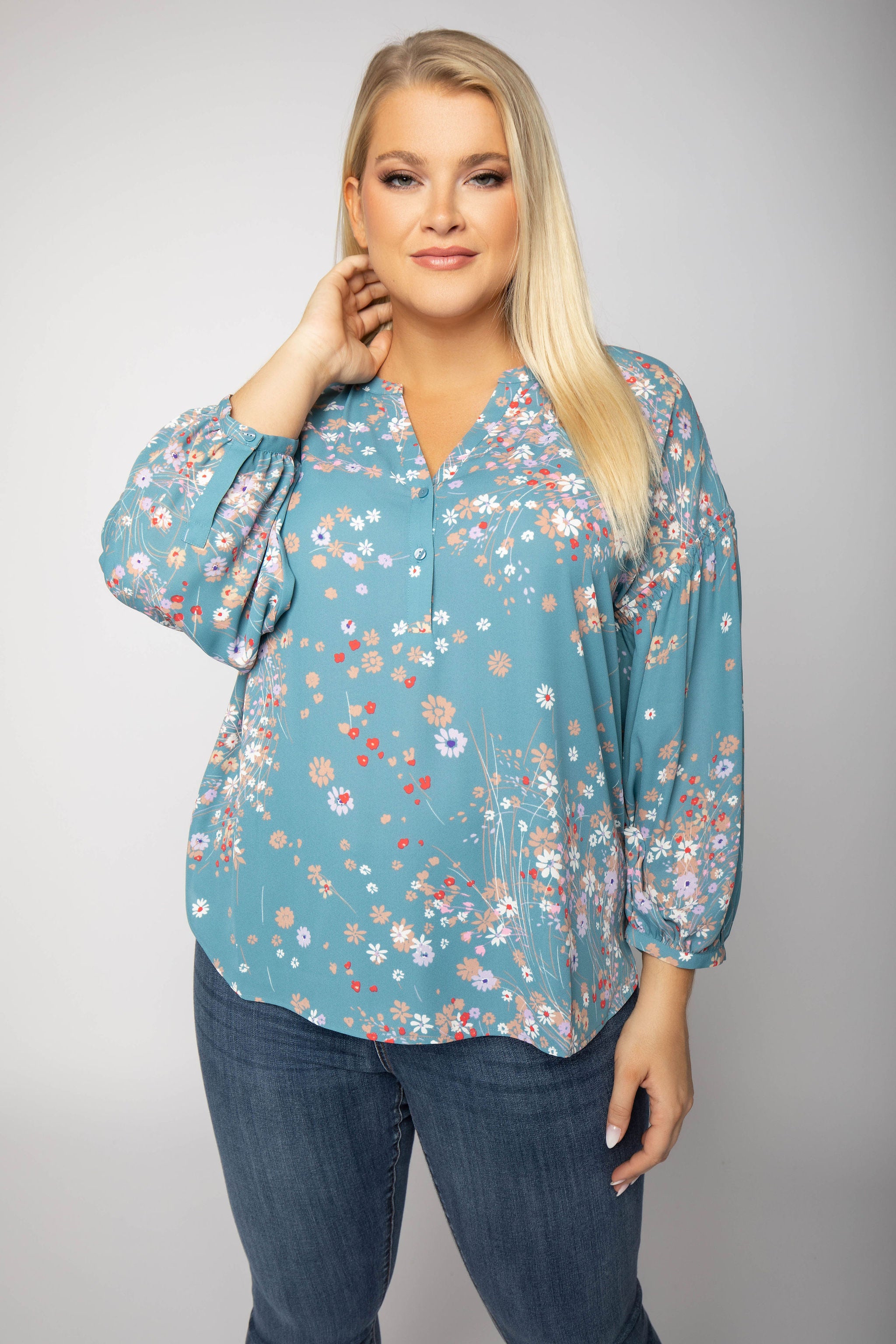 PAULINA PEASANT plus-size - AMOUR781