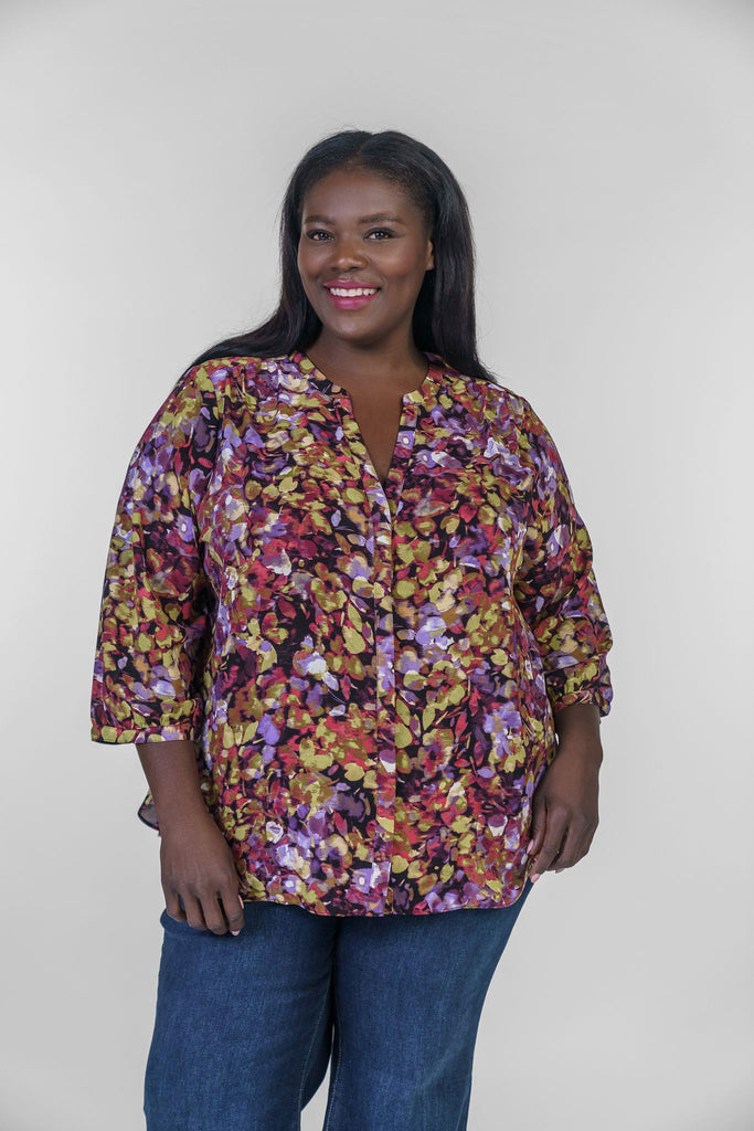 PINTUCK BLOUSE - Harpeth Hills - AMOUR781