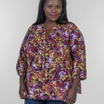 PINTUCK BLOUSE - Harpeth Hills plus-size - AMOUR781