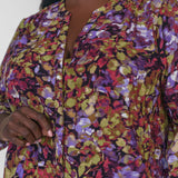 PINTUCK BLOUSE - Harpeth Hills plus-size - AMOUR781