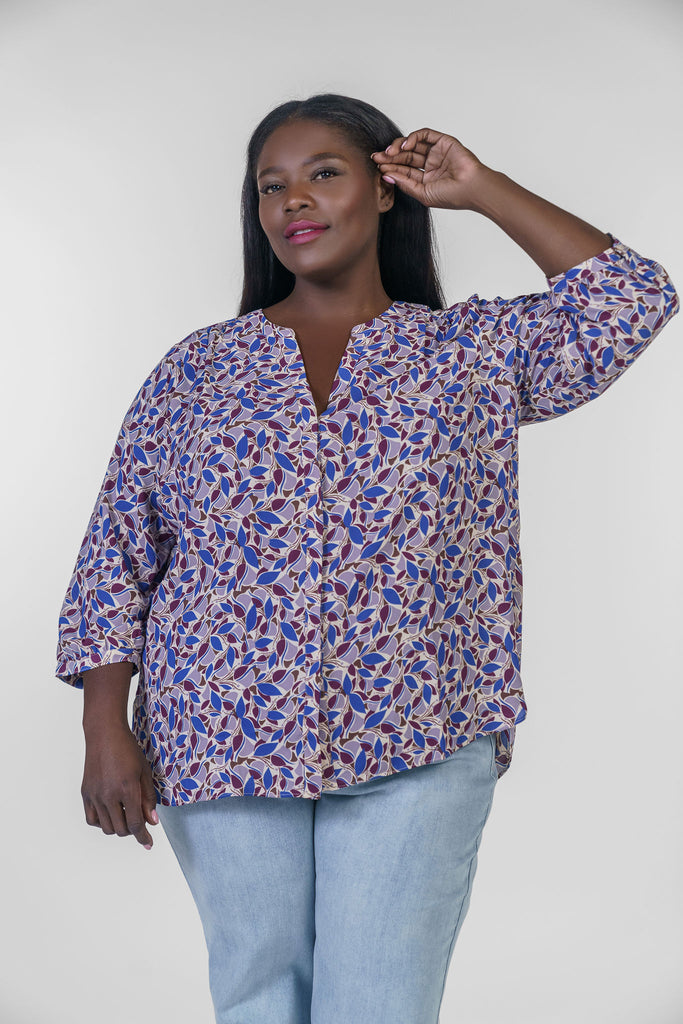PINTUCK BLOUSE - AMOUR781