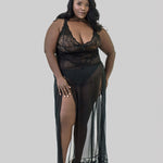 VALENTINE SHEER GOWN - AMOUR781