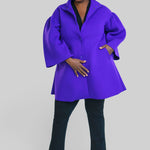 BELL SLEEVE LADY COAT plus-size - AMOUR781