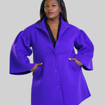BELL SLEEVE LADY COAT plus-size - AMOUR781