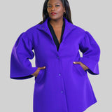 BELL SLEEVE LADY COAT plus-size - AMOUR781