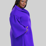 BELL SLEEVE LADY COAT plus-size - AMOUR781