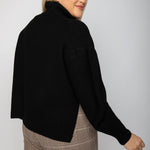 PUFF SLEEVE SWEATER plus-size - AMOUR781
