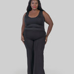 PONTE KNIT WIDE LEG PANT plus-size - AMOUR781