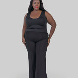 PONTE KNIT WIDE LEG PANT plus-size - AMOUR781