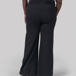 PONTE KNIT WIDE LEG PANT - AMOUR781