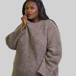 DUTTON KNIT SWEATER plus-size - AMOUR781