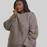 DUTTON KNIT SWEATER plus-size - AMOUR781