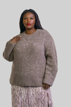 DUTTON KNIT SWEATER plus-size - AMOUR781