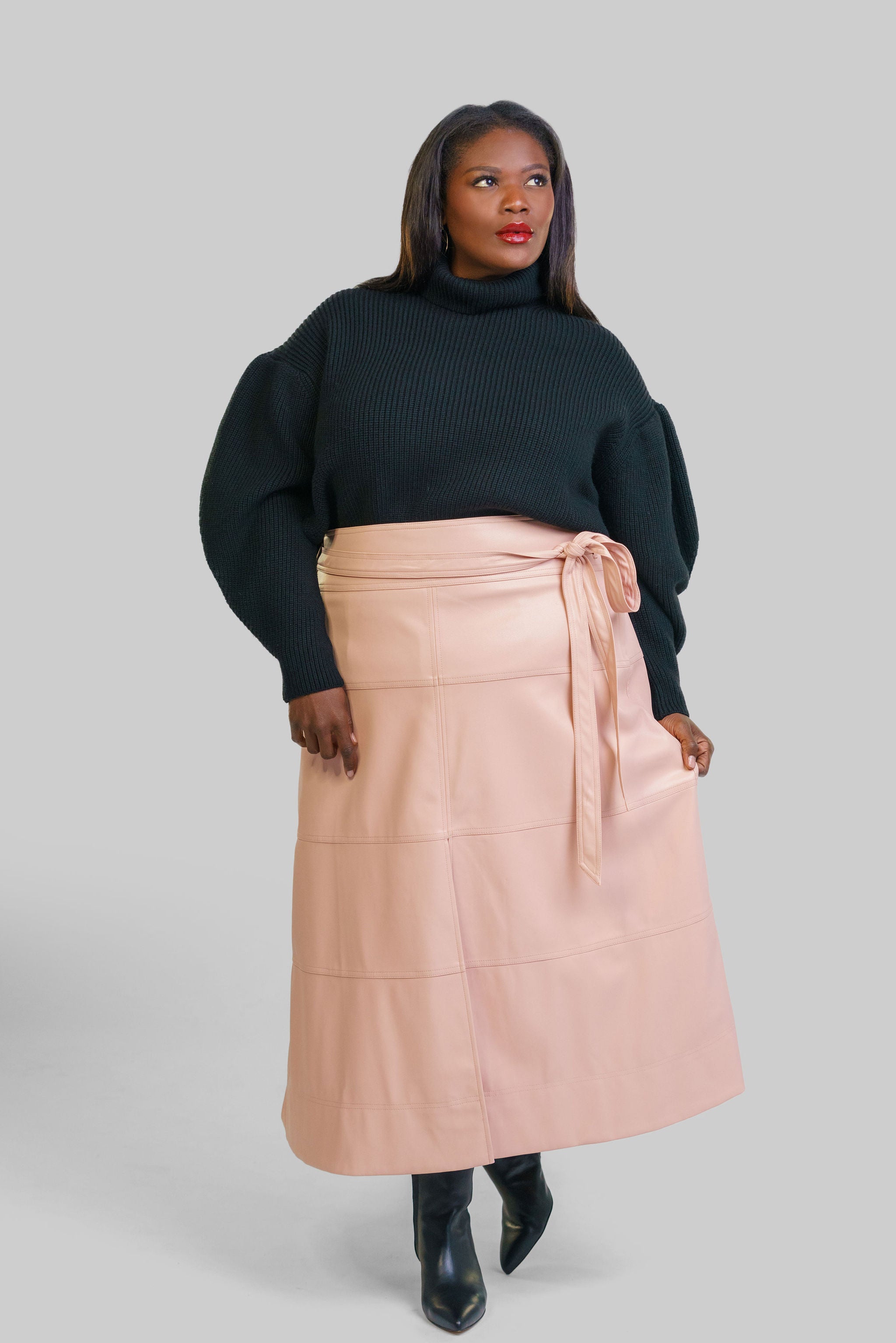 HUDSON SKIRT plus-size - AMOUR781