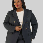 MICHELLE JACKET WITH CHAIN plus-size - AMOUR781