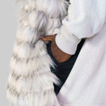 FAUX FUR VEST plus-size - AMOUR781