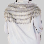 FAUX FUR VEST plus-size - AMOUR781