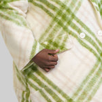 OVERSIZED PLAID COAT plus-size - AMOUR781