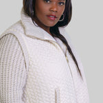 SWING ZIP UP plus-size - AMOUR781