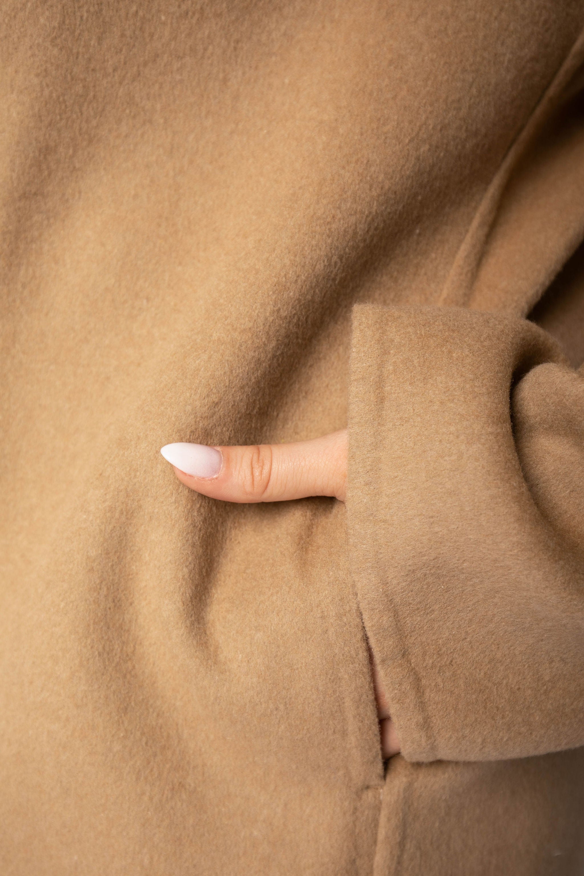 CLASSIC STRAIGHT COAT plus-size - AMOUR781