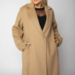CLASSIC STRAIGHT COAT plus-size - AMOUR781