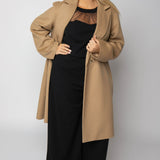 CLASSIC STRAIGHT COAT plus-size - AMOUR781