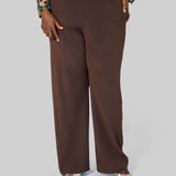 HIGH WAISTED BIAS PANT plus-size - AMOUR781