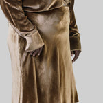 VELVET SHORT SLIP SKIRT plus-size - AMOUR781