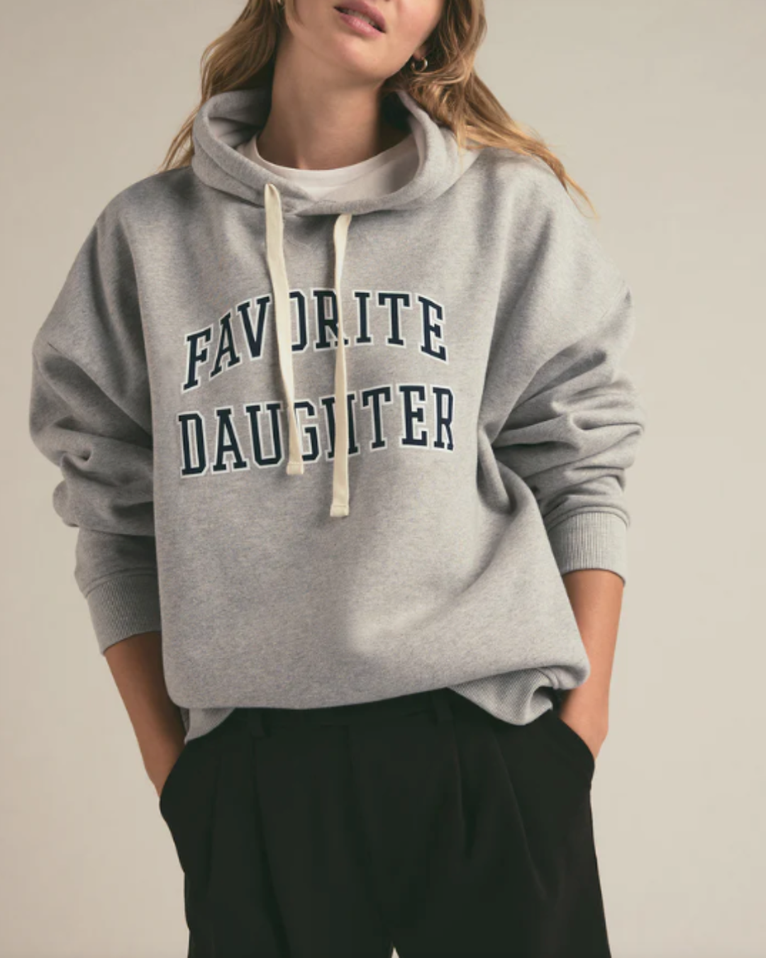 THE COLLEGIATE HOODIE plus-size - AMOUR781