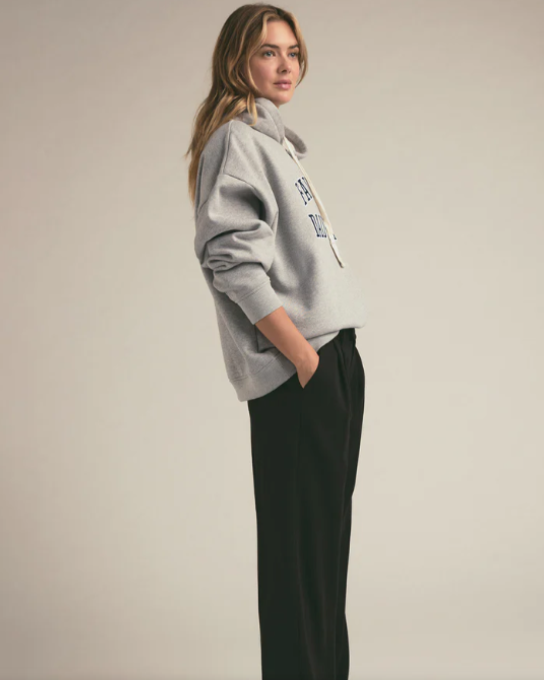 THE COLLEGIATE HOODIE plus-size - AMOUR781