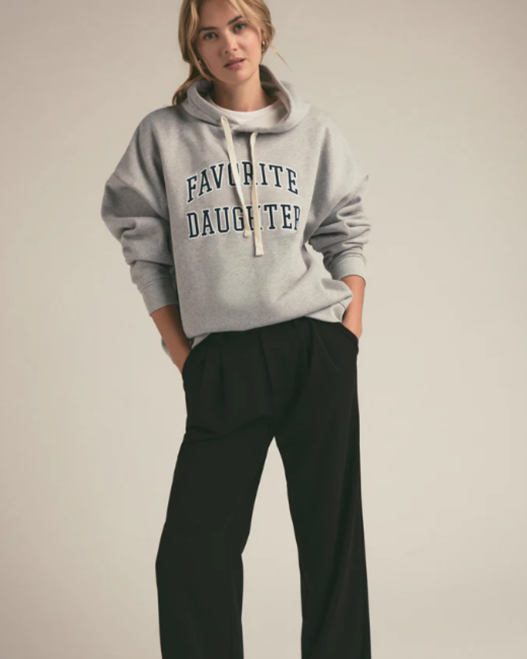 THE COLLEGIATE HOODIE plus-size - AMOUR781
