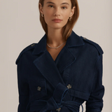 THE CROPPED CHARLES TRENCH plus-size - AMOUR781