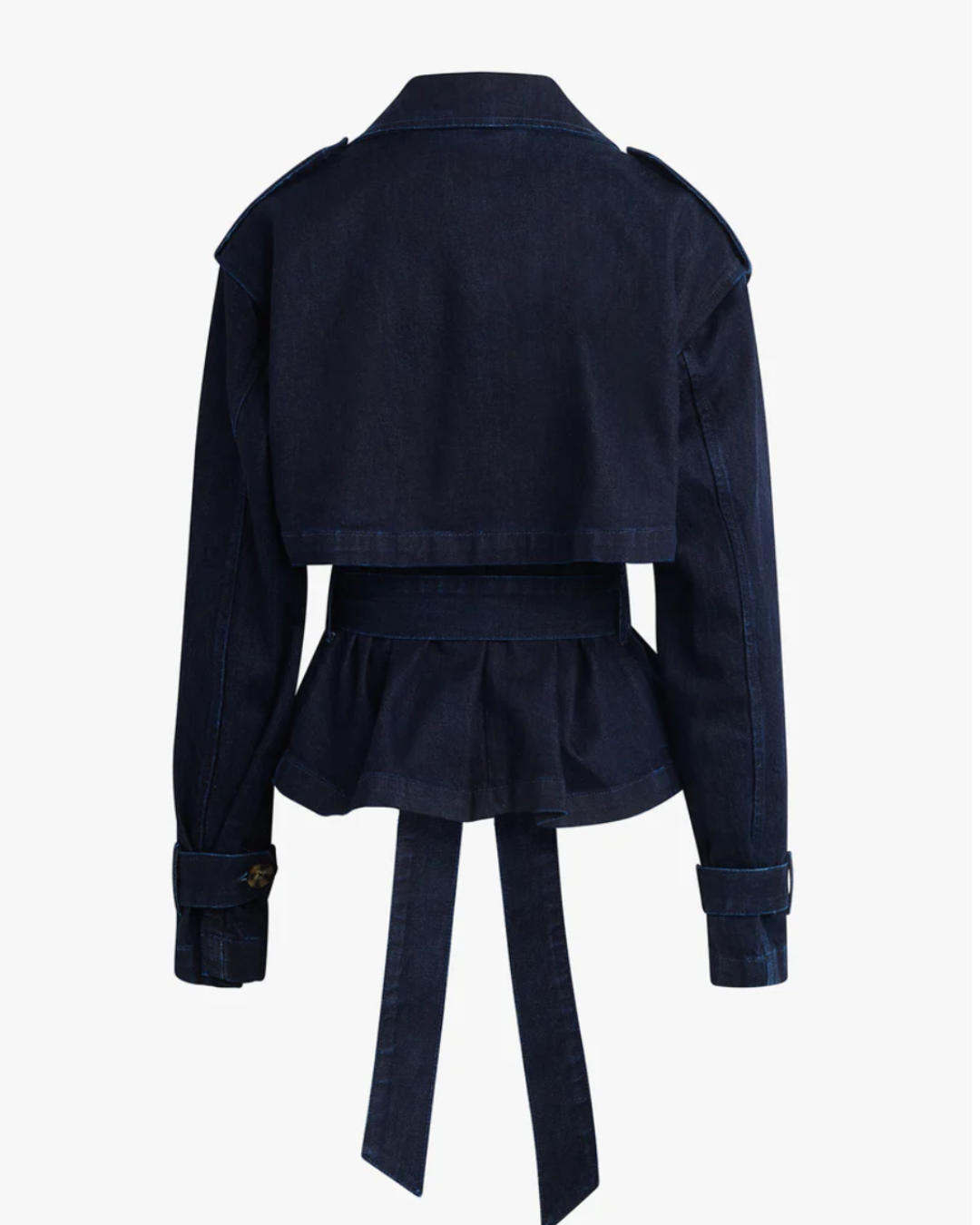 THE CROPPED CHARLES TRENCH plus-size - AMOUR781
