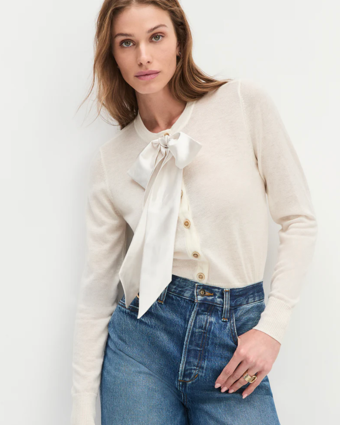 THE TAKE A BOW CARDIGAN plus-size - AMOUR781