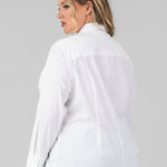 NAOMI LACE UP TOP plus-size - AMOUR781