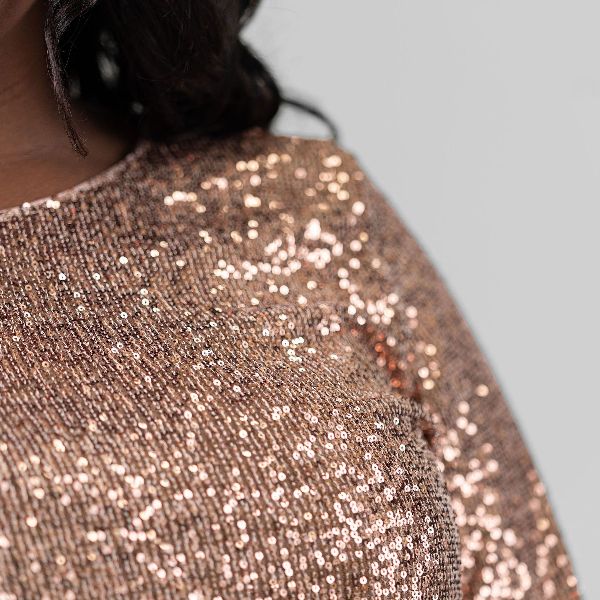 SEQUIN MINI DRESS plus-size - AMOUR781