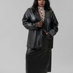 BETTER THAN LEATHER BLAZER plus-size - AMOUR781