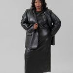 BETTER THAN LEATHER SHELL plus-size - AMOUR781