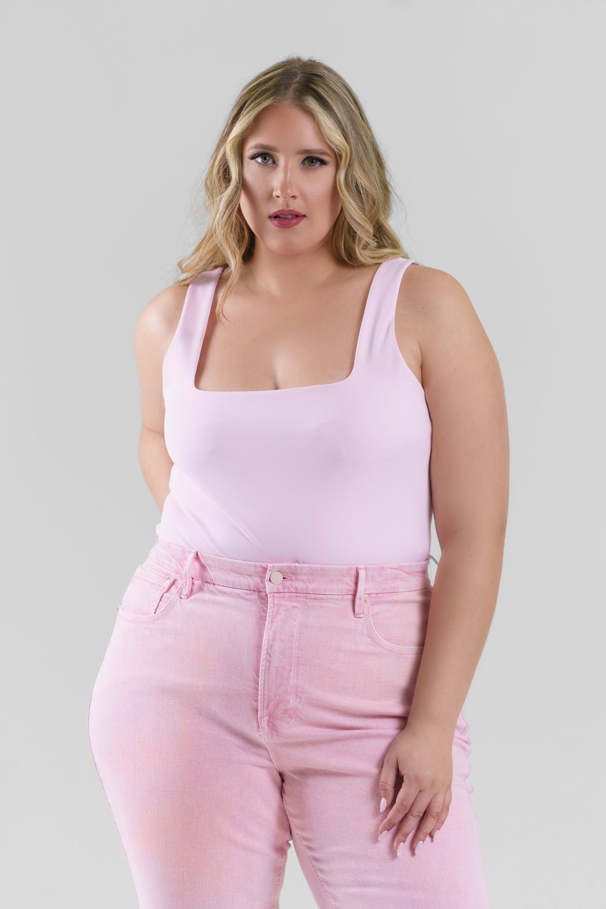 SCUBA MODERN TANK BODYSUIT plus-size - AMOUR781