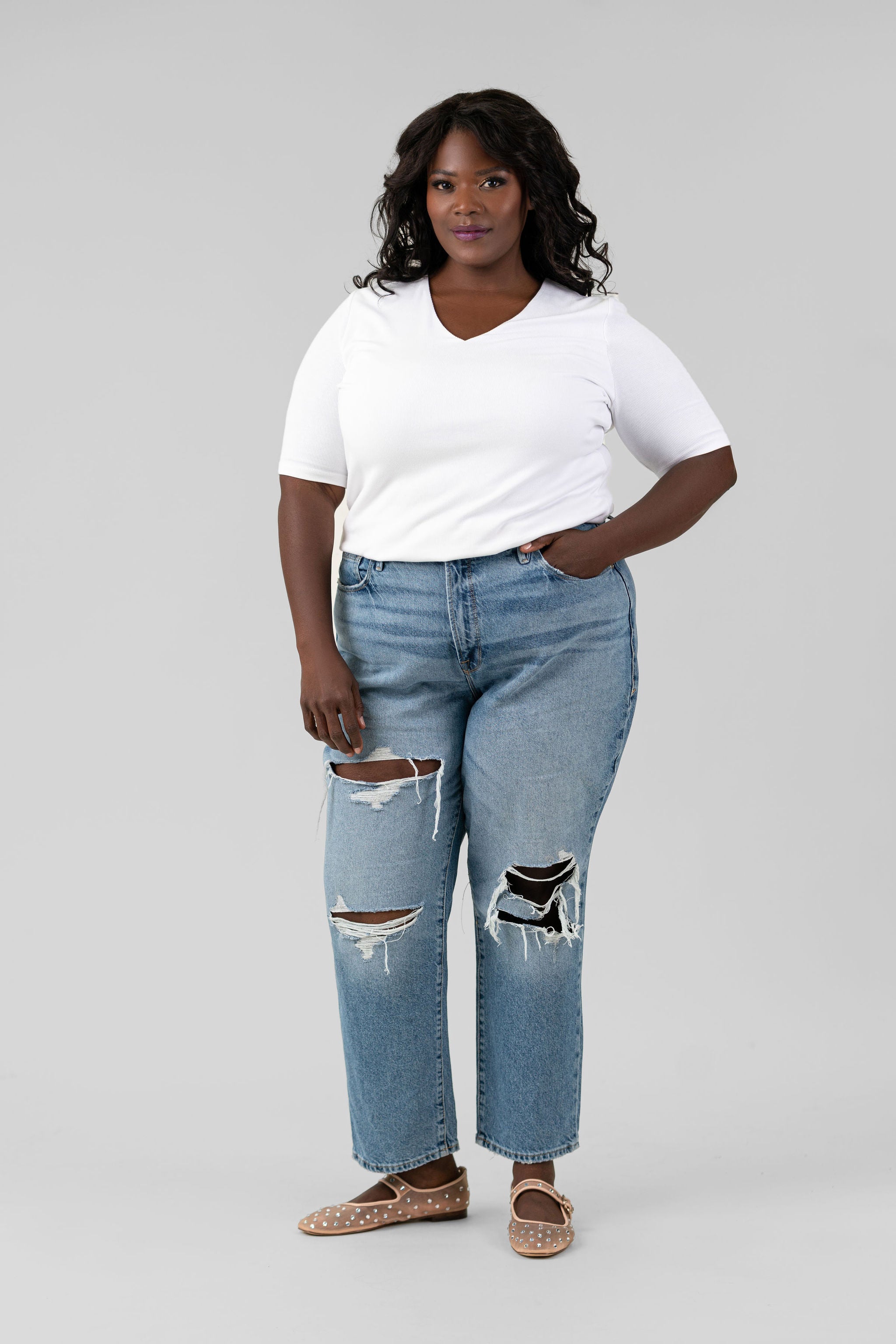 GOOD BOY JEANS plus-size - AMOUR781