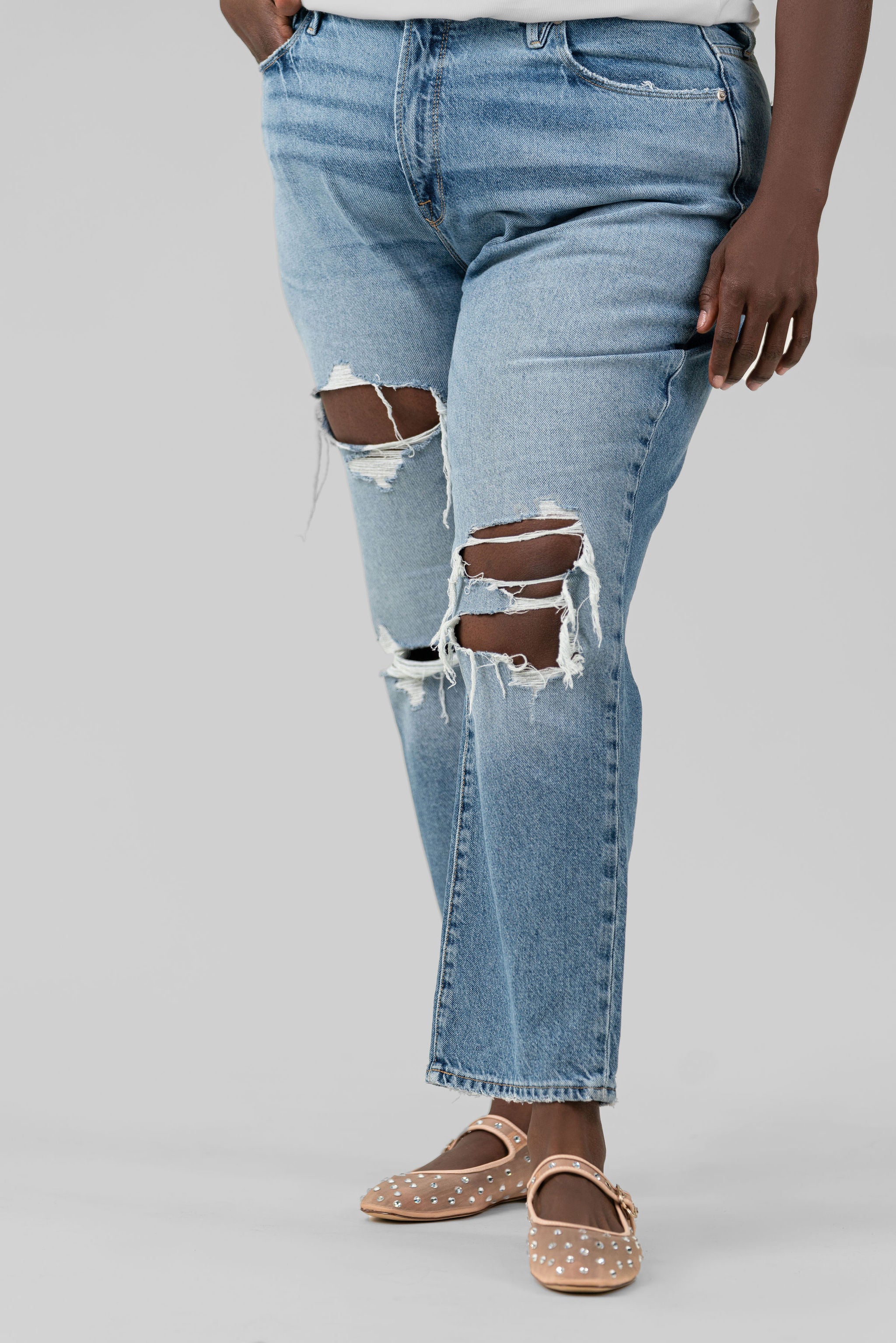 GOOD BOY JEANS plus-size - AMOUR781