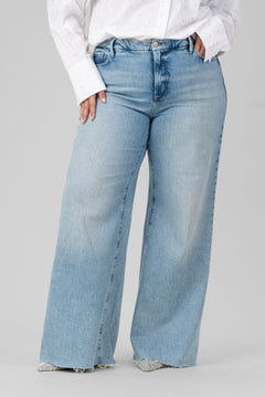 GOOD WAIST PALAZZO JEANS - AMOUR781