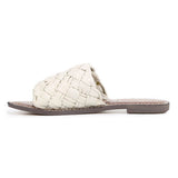GRIFFIN WOVEN SLIDE SANDAL plus-size - AMOUR781