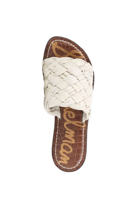 GRIFFIN WOVEN SLIDE SANDAL plus-size - AMOUR781