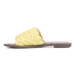 GRIFFIN WOVEN SLIDE SANDAL - AMOUR781