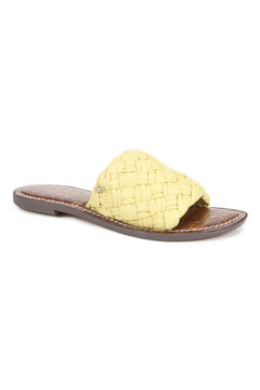GRIFFIN WOVEN SLIDE SANDAL plus-size - AMOUR781